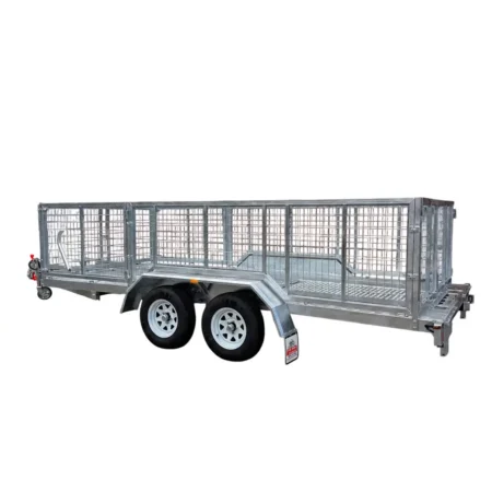 KKT-CT16 Punch Floor - Tandem Axle Car Trailer - Deck size 16.4×6.6ft (5X2m) 3500KG ATM