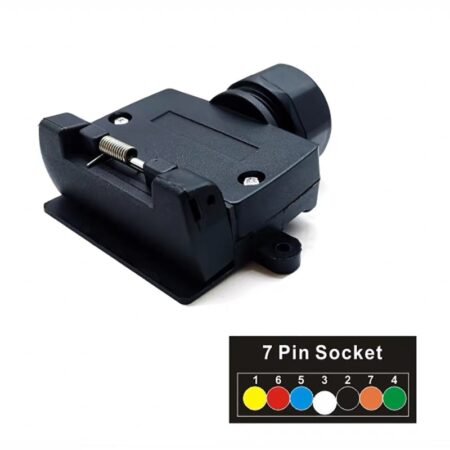 7 Pin Flat Plastic Trailer Plug