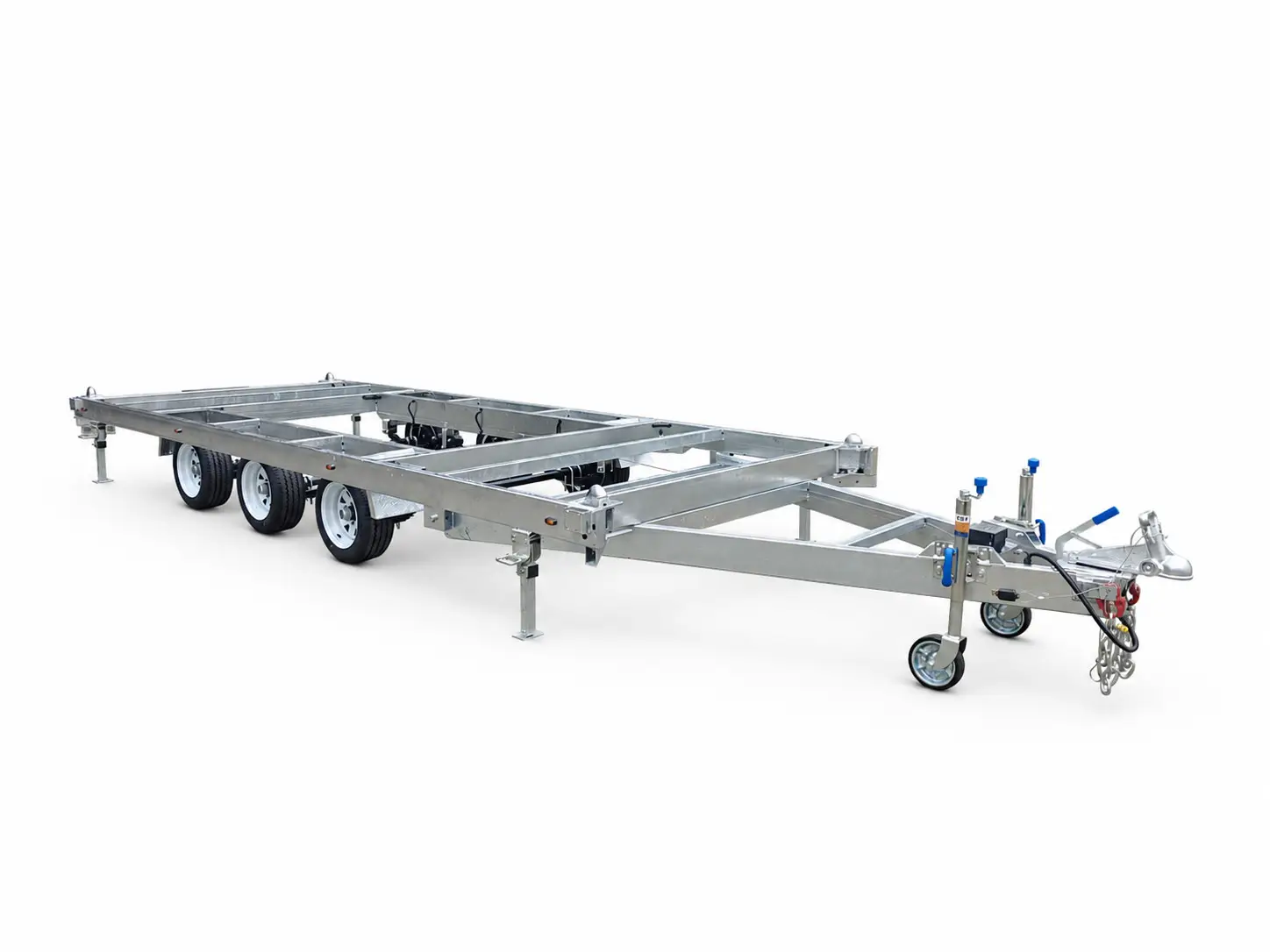 KKT-TCT204500-20ft Tri-Axle Container Trailer 4500KG ATM