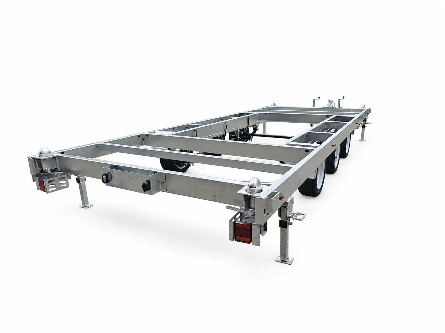 KKT-TCT204500-20ft Tri-Axle Container Trailer 4500KG ATM