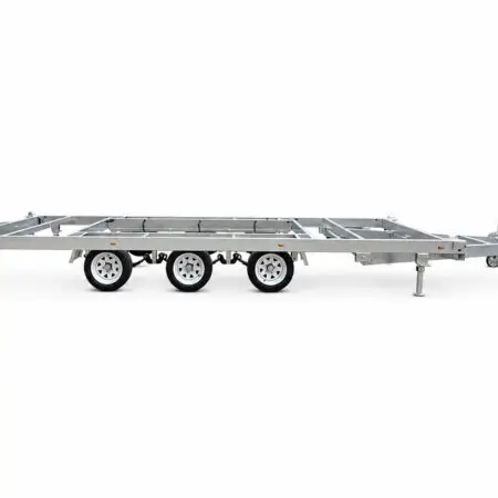 KKT-TCT204500-20ft Tri-Axle Container Trailer 4500KG ATM