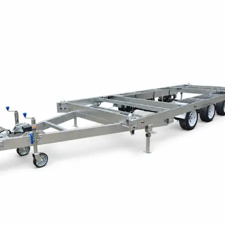 KKT-TCT204500-20ft Tri-Axle Container Trailer 4500KG ATM