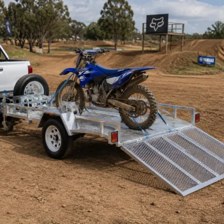 KKT-ATVS85750-8×5 Motorcycle ATV Ride On Mower & Golf Cart Trailer 750KG ATM （Pre-Order）