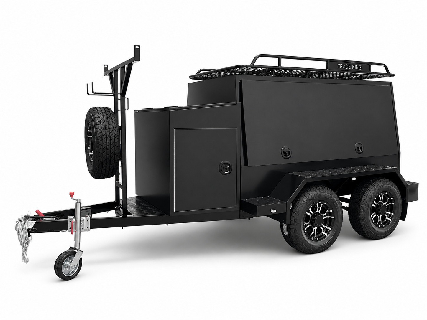 Gloss Black Trade King trailer