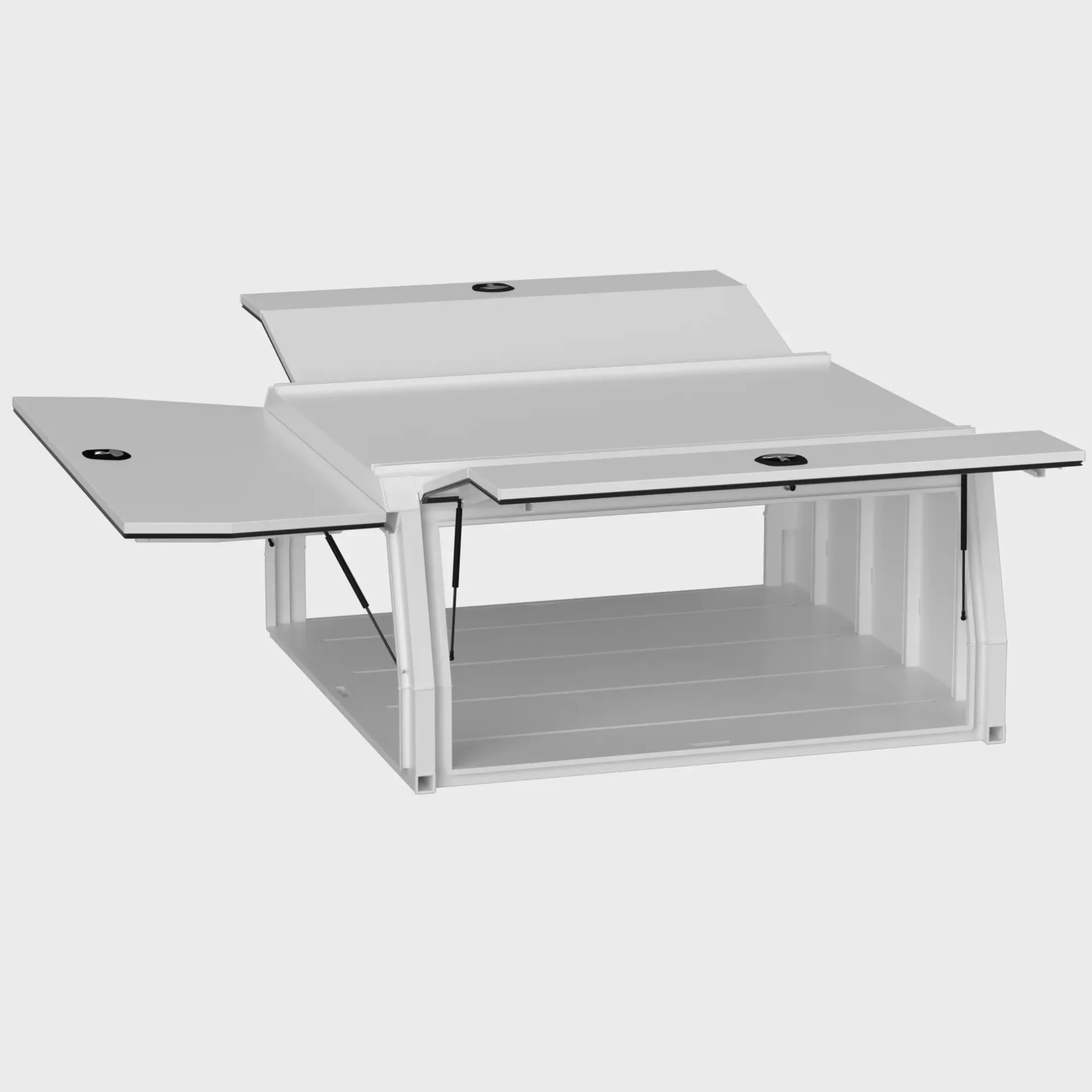 Trade King 3-Door Full Access Jack-Off Canopy 1800×1775×850 – White