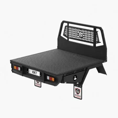 Trade King Base Tray 1850mm – Dual Cab Ute – Black