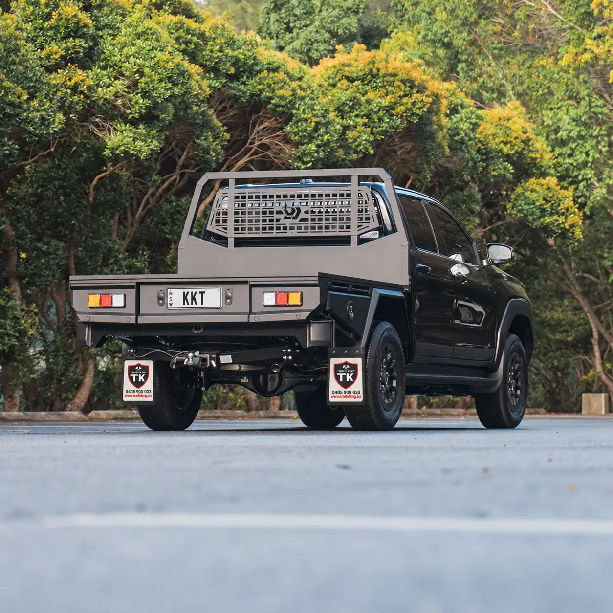 Trade King Base Tray 1650mm – Dual Cab Ute – Black