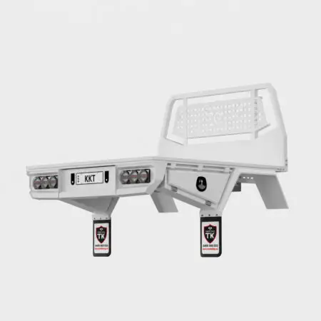 Trade King Base Tray 1850mm – Dual Cab Ute – White