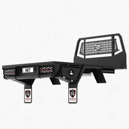 Trade King Base Tray 2450mm – Single Cab Ute – Black
