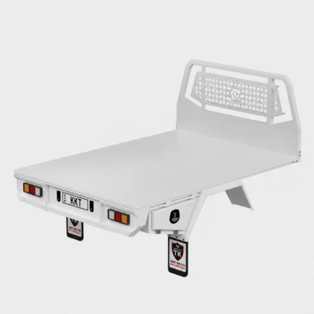 Trade King Base Tray 2450mm – Single Cab Ute – White