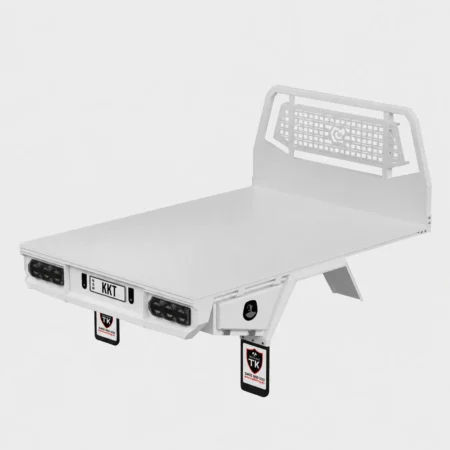Trade King Base Tray 2450mm – Single Cab Ute – White