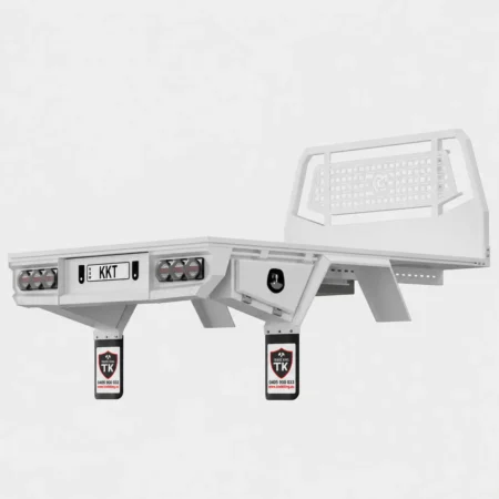 Trade King Base Tray 2450mm – Single Cab Ute – White